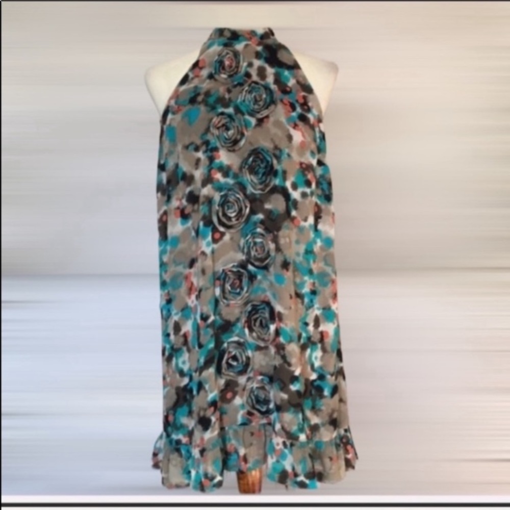 Floral and Abstract dress